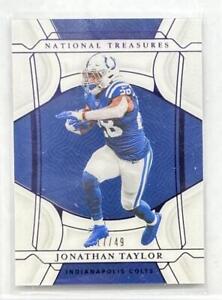 2021 National Treasures Jonathan Taylor #17/49 Colts