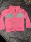 Toddler The North Face TKA Stretch pink Zip-Up Track Jacket 3T