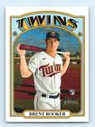 2021 Topps Heritage High Number Brent Rooker Rookie Minnesota Twins #511