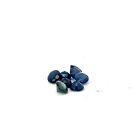 .14ct Loose Round Cut Genuine Dark Blue Sapphire Gemstone 3mm
