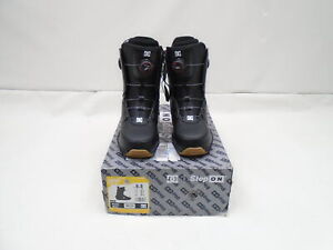DC 2023 STEP ON CONTROL ADY0100067 MEN'S SIZE 8 BLACK SNOWBOARD BOOTS