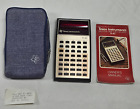 Texas Instruments TI-30 Calculator 1976 Original Storage Case Instruction Manual