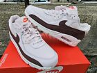 Nike Air Max 90 LTR Brown Tile - Pearl Pink/Baroque Brown/Picante Red - Size 10