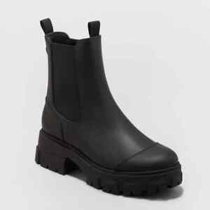 New Women's Devan Winter Boots - A New Day Black