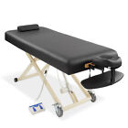 Professional Electric Lift Massage Table with Headrest, Face Cradle and Bolster