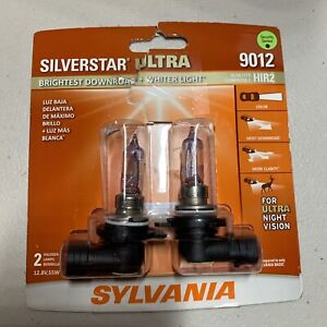 Sylvania 9012 SilverStar Ultra High Performance Halogen Headlight 2-Bulb OPENBOX
