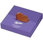 MILKA ultra thin chocolate hearts GIFT BOX -MILK chocolate - 130g -FREE SHIPPING