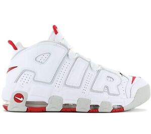 Nike air More Uptempo 96 Men's Sneaker Leather White DX8965-100 Basketball Shoes