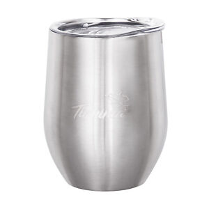 Stainless Steel Wine Tumbler Insulated Vacuum Double Walled Travel Mug with Lid