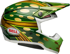 Bell Moto-10 Spherical McGrath 22 Replica Helmet - Motocross Dirt Bike Offroad A