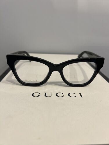 Gucci Womens  Eyeglasses GG1133O 002 Full Rim Cat Eye 52mm