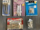 Vintage Lot Of 5 Packages Of Sewing Related Items - Zippers, Large Pins, Etc