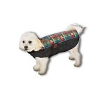 Ultra Paws Weather Master Coat, Forest Plaid Reflective Insulated Dog Coat