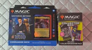 Magic The Gathering MTG Collector Booster Box And DR. WHO BUNDLE!!