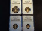2005 W American Gold Eagle 4 COIN SET-NGC PF70 Ultra Cameo