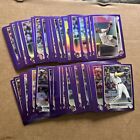 New Listing2022 Topps Chrome Update Purple Refractor Lot Of 68