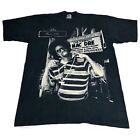 Vintage 90s Y2K Mac Dre Rap Tee Shirt 2XL Black Hyphy Bay Area Mob Tag USA Made