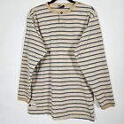 Vintage 90s Levis Silvertab Elements Striped Mens Medium Long Sleeve Shirt
