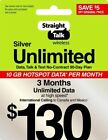 Straight Talk Rob Refill Card 90 Day Unlimited Talk Text Data Genuine Top Up NOW