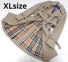 Woman's Burberry Blue Label Trench coat Beige with belt Asian fit 40 US size M.