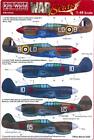 Kits World Decals 1/48 CURTISS P-40E WARHAWK & KITTYHAWK I Fighters