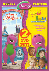 Barney - The Land of Make Believe / Happy Mad  New DVD