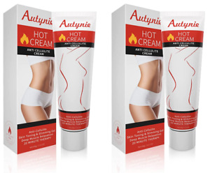 Hot Cream-2 Pack,Autynie Slimming Cream Fat Burner for Tummy, Anti-Cellulite Sli