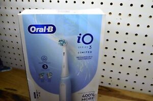 Oral-B iO Series 3 Limited Electric Toothbrush White With Case Blue