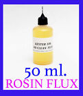 50 ml.  KESTER 186   Soldering Solder Liquid Flux Reflow   NO CLEAN   ROSIN FLUX