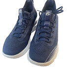 Under Armour Curry Flow Navy/White Basketball Shoes Sneakers Sz Men 9 Women 10.5