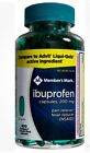 Member's Mark Ibuprofen 200mg, 400 Liquid-Filled Softgel Capsules Exp 06/2025