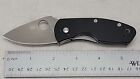 New ListingSpyderco Persistence G-10 Folding Pocket Knife Black, 8Cr13MoV Steel