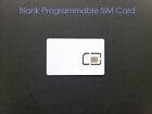 Blank Programmable SIM Cards