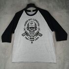 Creed Fisher T Shirt Mens XL Country Music Push My Limits Test Your Luck Raglan