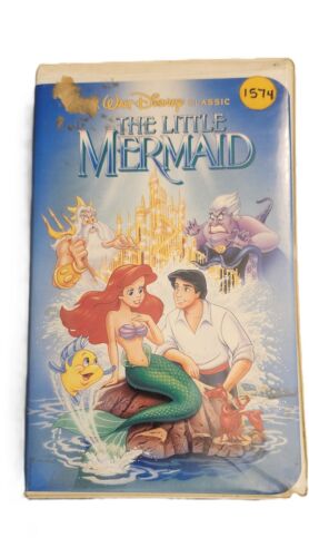 1990 Walt Disney's The Little Mermaid | Black Diamond | Banded Cover | VHS 913