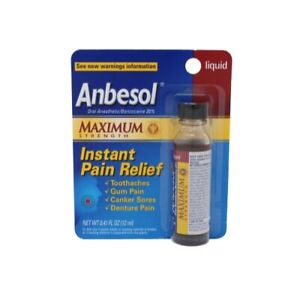 Anbesol Liquid Maximum Strength 0.41Oz Each