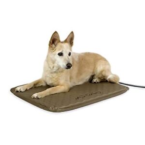 K&H Pet Products Lectro-Soft Outdoor Heated Dog and Cat Bed, Electric Thermos...