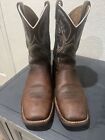 ARIAT MEN'S QUICKDRAW PERFORMANCE WESTERN BOOTS - BROAD SQUARE TOE 10.5 D