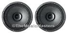 Pair 8 inch Full-Range Speakers Bass Mid Woofers 8 ohm Home Stereo Sound Studio