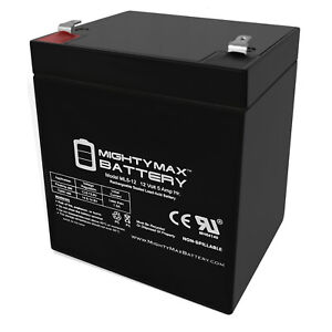 Mighty Max 12V 5AH SLA Battery Replacement for Anchor Audio MegaVox Pro
