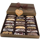 New Listing24 Gourmet Biscotti: Chocolate Candy Gift Box for Mom!