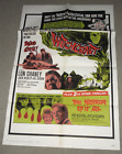 WITCHCRAFT/HORROR OF IT ALL 1sh 1964 Lon Chaney Jr, Original 1sh Movie Poster