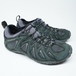 GC! MERRELL Chameleon 4 Stretch Boulder Mens Sz 12 M Black Hiking Vibram Shoes