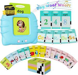 New ListingToddler Toys Talking Flash Cards for 1 2 3 4 5 6 Year Old Boys and Girls, Autism