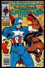 Amazing Spider-Man #323...Newsstand...Todd McFarlane Captain America...NM- 9.2+