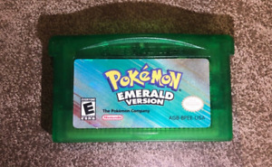 Pokemon Emerald Version Authentic Cartridge Nintendo Game Boy Advance - Untested