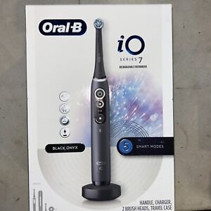 Oral B iO Series 7 Rechargeable Toothbrush Bluetooth Black Onyx