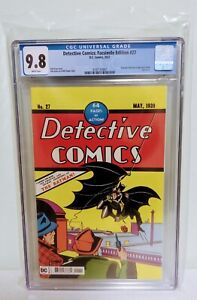 Detective Comics #27 - Facsimile Edition - CGC 9.8