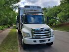 2008 Hino 338 Reefer Box Truck with Liftgate NO DEF Manual 6 Speed - Low Miles