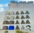 Lego Parts 6082 6083 6066 Lot of 21 Pieces Rocks Castle See Photos For Details